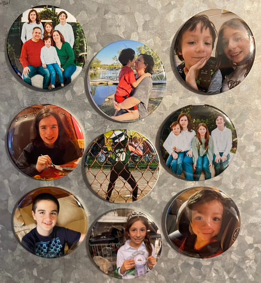 Custom Photo Magnet-Set of 9